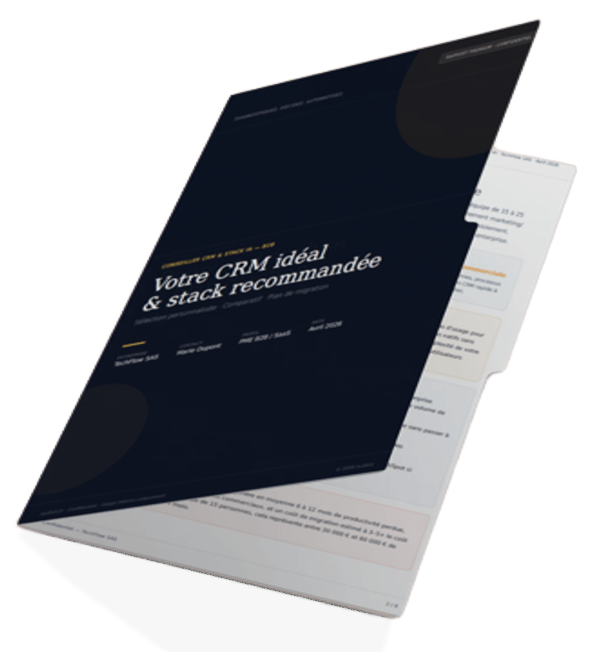 Aperçu rapport CRM Premium